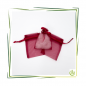 Preview: Organza Beutel Burgundy (7,5x10cm)